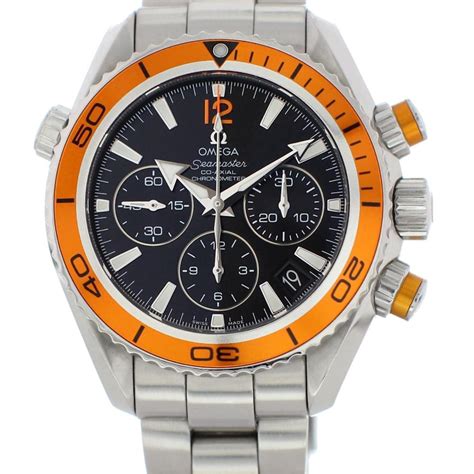 used omega planet ocean chronograph|omega planet ocean 600m price.